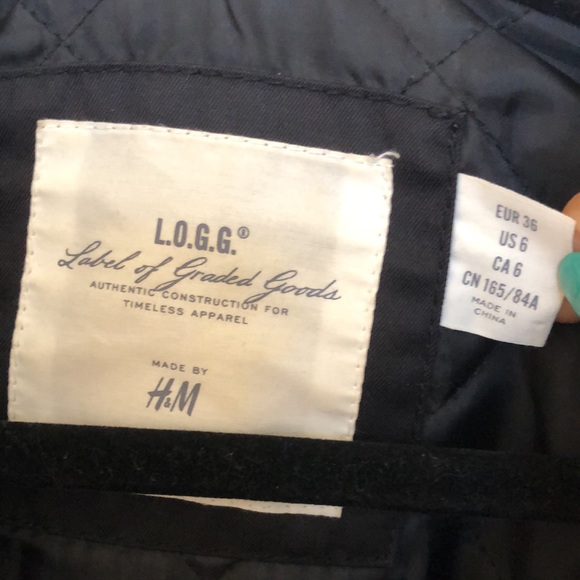 H&M Pea Coat - Picture 2 of 9